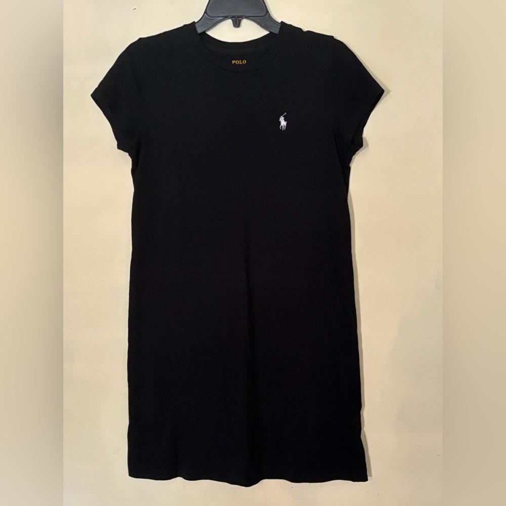 Polo by Ralph Lauren Black Shirt Dress